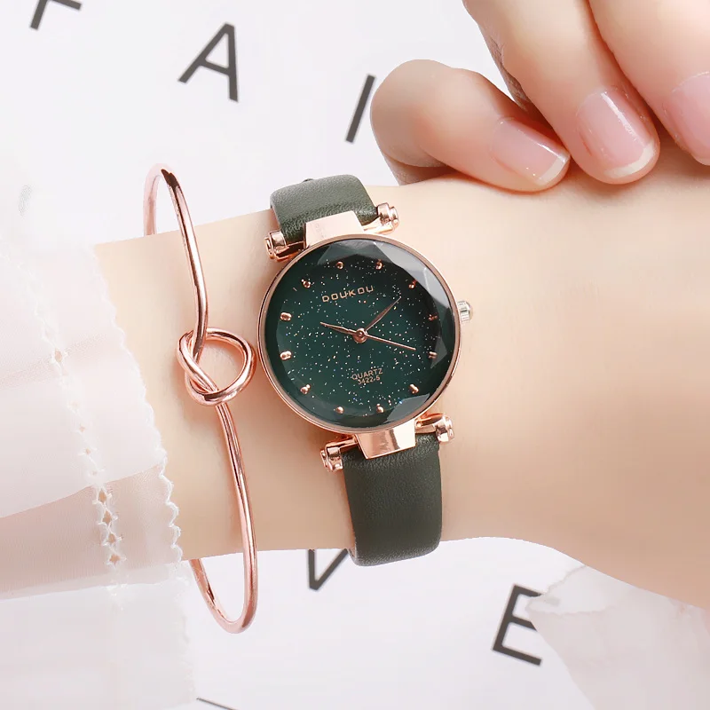 DOUKOU New Brand Mori Girl Watch Indie Pops Women Quartiz Watch