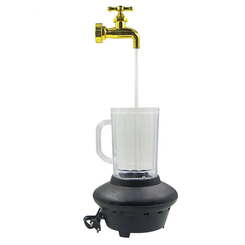 Magic Faucet Mug Magic Tricks Comedy Close Up Stage Magia Mentalism Gimmick Props Levitation Floating Fountain Faucet Mgaicians levitation