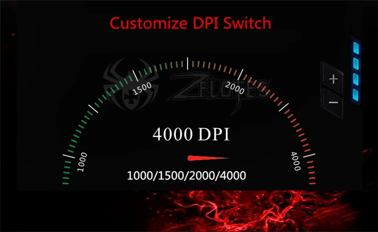 Gaming Mouse Ajustable 4000DPI 12 Buttons Optical Macro Programming USB Game Mouse Gamer Breathing Lights (3)