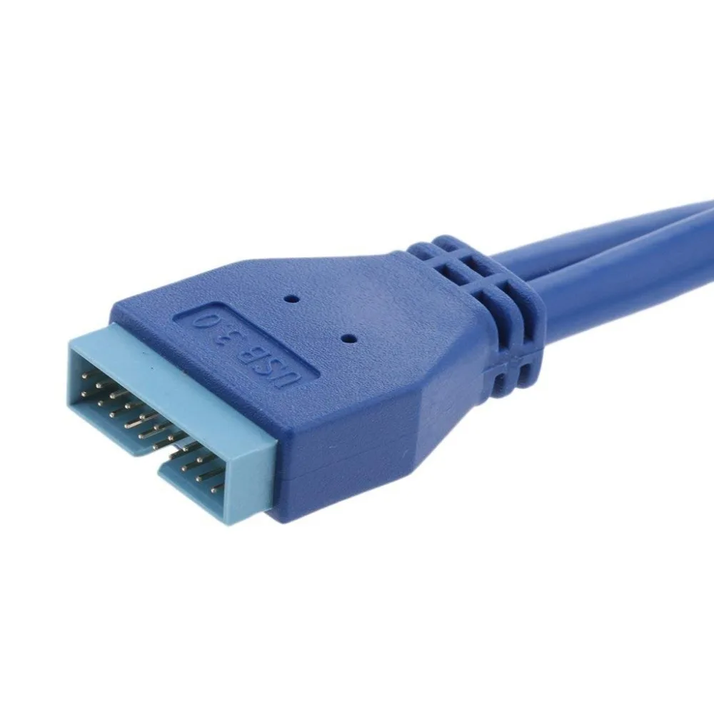 

2010 B Mainboard 20Pin Cable Adapter 19 Pin USB Extension cable