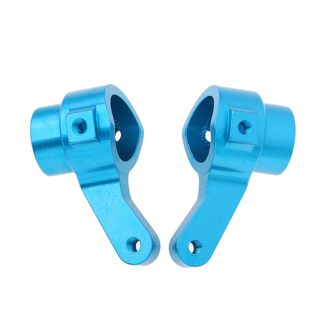 2 Pieces Metal Front Hub Carriers Steering Cup for 1/28 Wltoys and 1/16 WPL RC Car Spare Parts