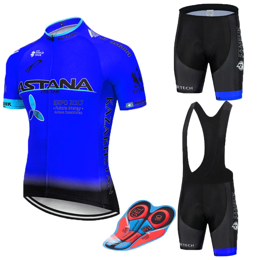 Команда Астана комплект велосипедной одежды велосипед для мужчин велорубашка MTB Racing Ropa Ciclismo Лето Hombre одежда для велоспорта Джерси
