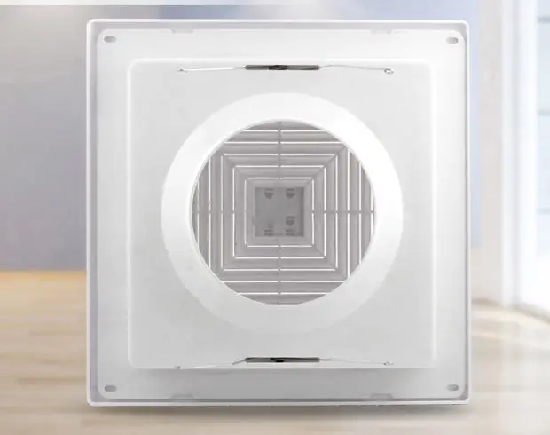 ABS Square Diffuser Mounting Dia Adjustable air conditioning outlet Ventilation Grill Cover Flange C