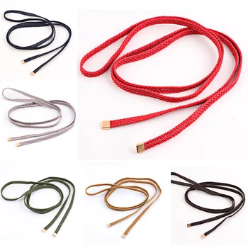 

Womens Belt Waistband Skinny Belts Braided Knotted Belt Dress Jeans BLTYN0334