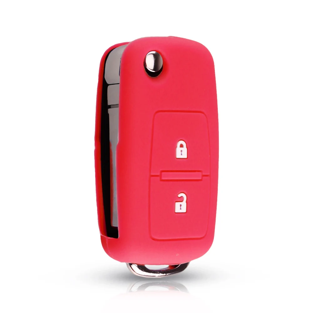 Cover in silicone chiave telecomando per VW Volkswagen Amarok Polo Golf 5 6 7 MK4 Bora Jetta Altea Alhambra -