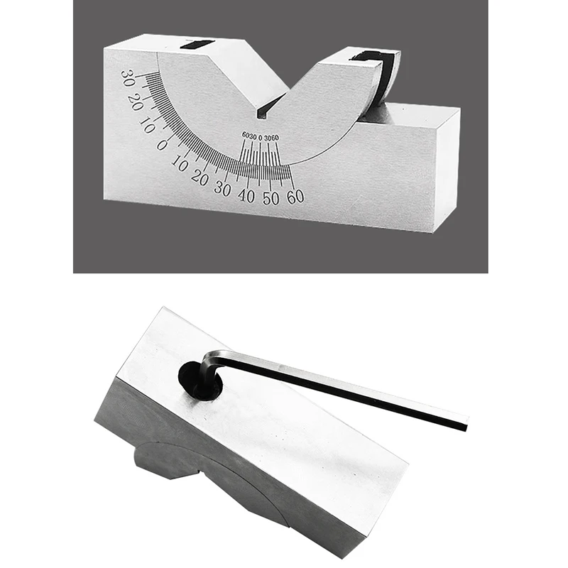 

1 pc Sine Gauge Adjustable Angle Gauge Precision Angle Pad 0-60 Degree Angle Plate Block