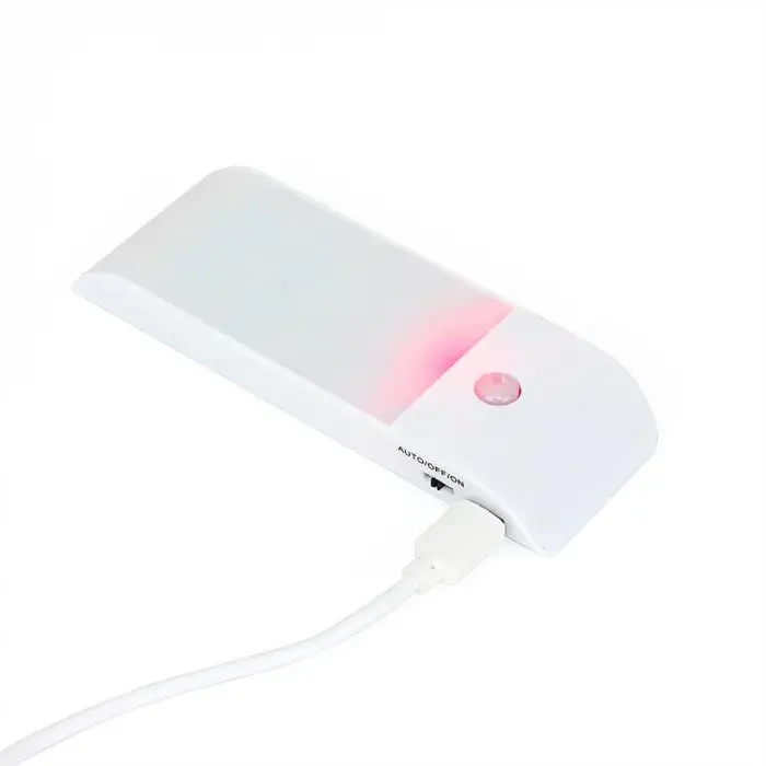 USB 3 режим движения Сенсор ночное задние габаритные огни 12В светодиодный Перезаряжаемые магнитная лампа для платяного шкафа Кухня- M25