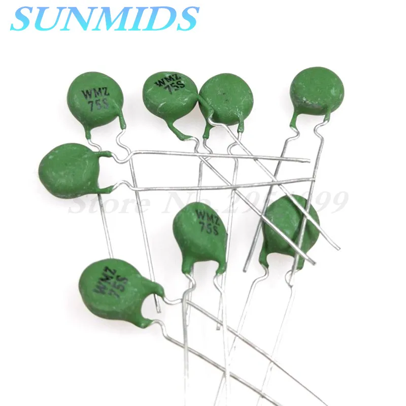 

10pcs WMZ75S WMZ75 Z75S WMZ-75S 82 Ohm PTC PTC overcurrent protection thermistor Free Shipping