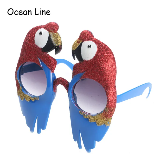 funny decorative parrot bird glasses scarlet macaw costume props fancy dress creative festive party supplies event - Costume Props funny decorative parrot bird glasses scarlet macaw costume props fancy dress creative festive party supplies event - Costume Props