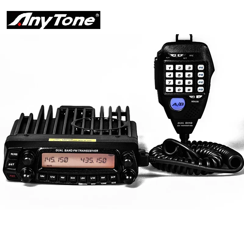 BAOFENG AT 5888UV автомобильный радиоприемник U/V Daul Band 50 Вт/40 Вт передачи Мощность anytone