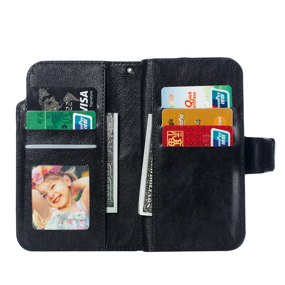 

Multiple Card Slots Cover For Samsung J2 2018 J3 Pro J4 J5 J6 J7 Core J8 Retro Wallet With Photo Frame Case Grand Prime Pro B300
