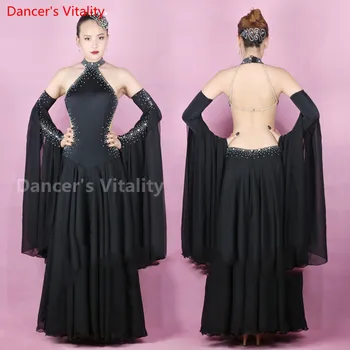 

Women Latin profession Dance Fringe Women Ballroom Dancing Dresses Latin Dance Costume Dance Dresses modern Dress Samba Skirts