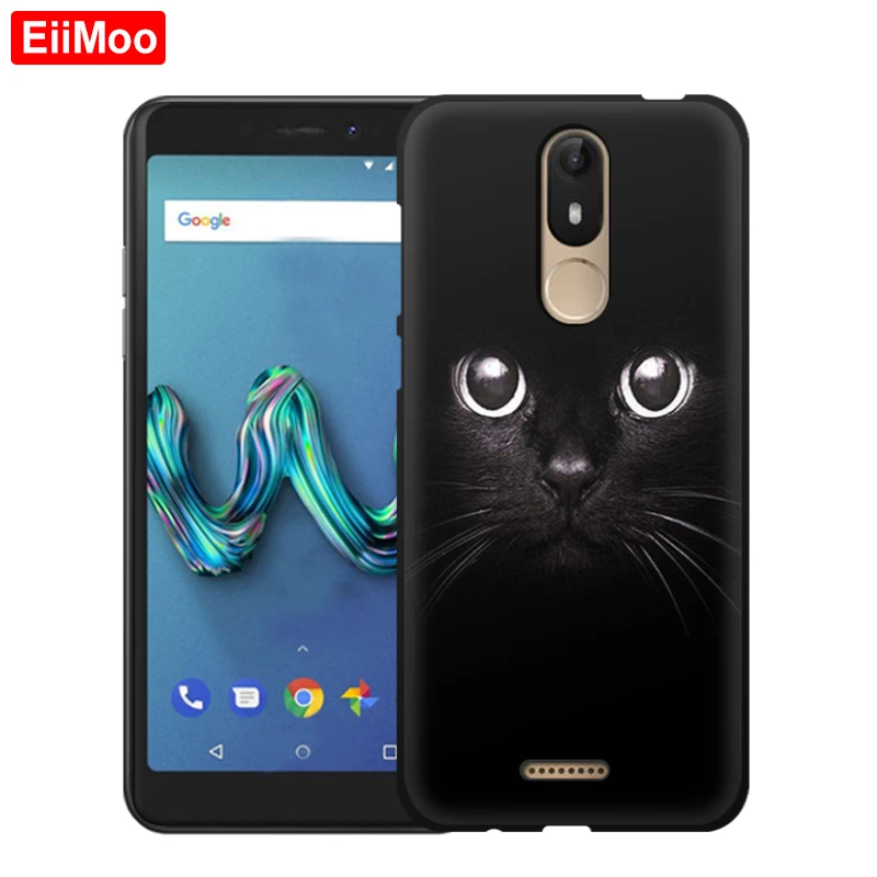 EiiMoo силиконовый чехол для телефона Wiko View Lite, модный дизайн, милый Печатный чехол из ТПУ, мягкий чехол для Wiko View Lite, чехол