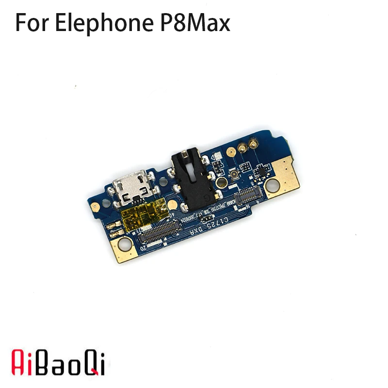 AiBaoQi USB разъем плата зарядки с микрофоном для Elephone P8 Max сотовый телефон