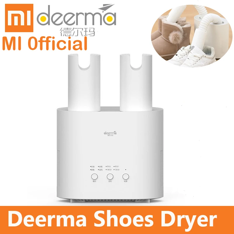 

Xiaomi mijia Deerma Shoes Dryer Multi-Function DEM-HX20 Intelligent Retractable Multi-effect Sterilization U-shape Dry shoes