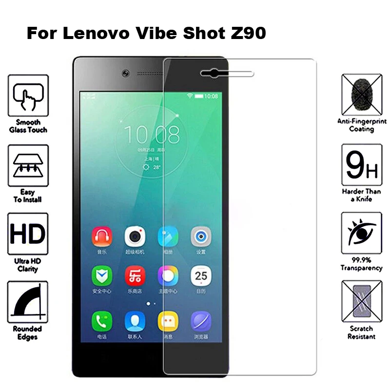 

2Pcs Tempered Glass For Lenovo Vibe Shot Z90 Screen Protector For Lenovo Z90a40 Tempered Glass For Lenovo Z90 Z90-7 Z90a40 a40