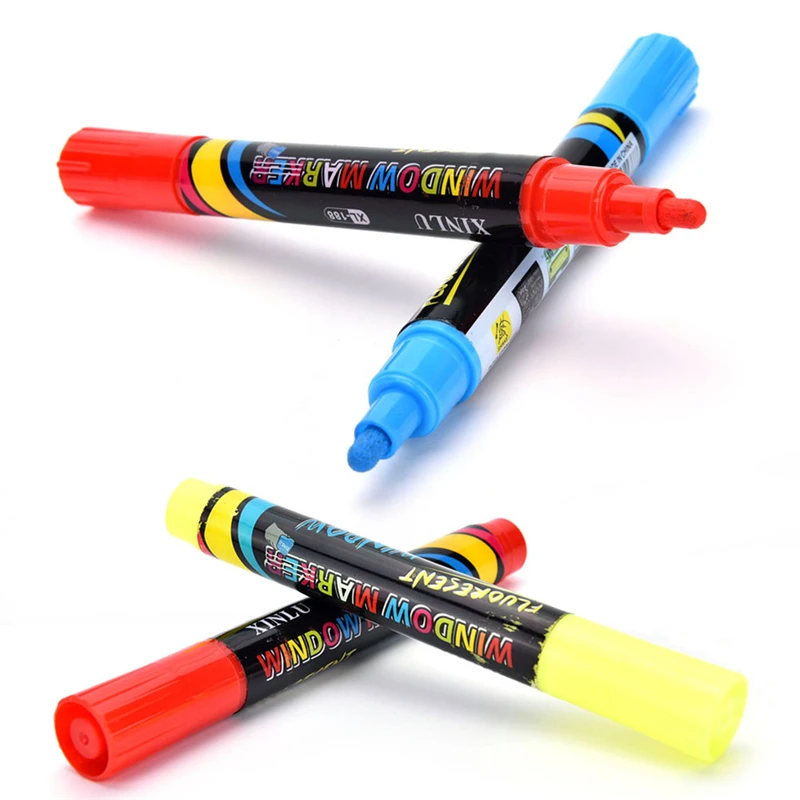 Жидкий Мел 8 шт./лот стираемый маркер флуоресцентный маркер ручка красочная художественная живопись для белой доски светодиодный меловая доска