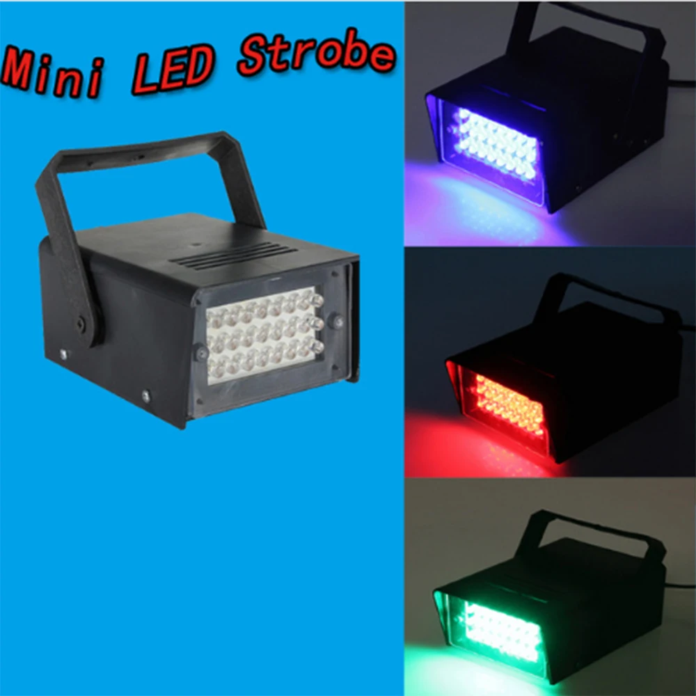 

24 LED Mini Stage Lighting Disco Bulb Club Stage Lighting Mini Dj Strobe Light Flash Club Disco Bar Stage House Party Lighting