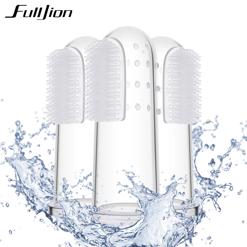 baby toothbrush teether montessori silicone kids full boy girl care children teeth nick Clear Massage Soft Silicone Finger