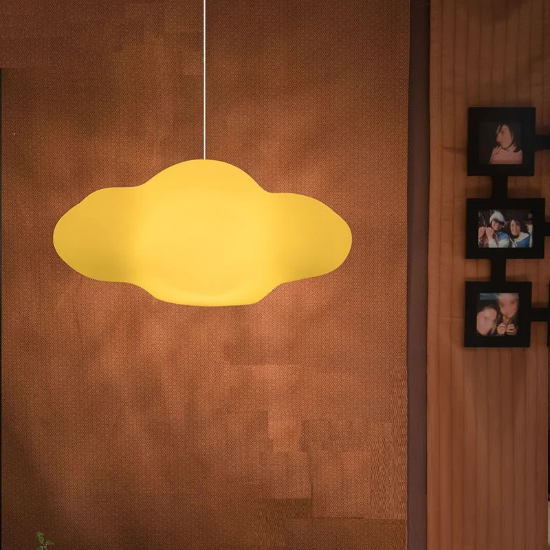 LukLoy LED Pendant Light Modern Creative Restaurant Study Kid INS Living Room Bedroom Cloud Decorative Dining Room Hanging Lamp