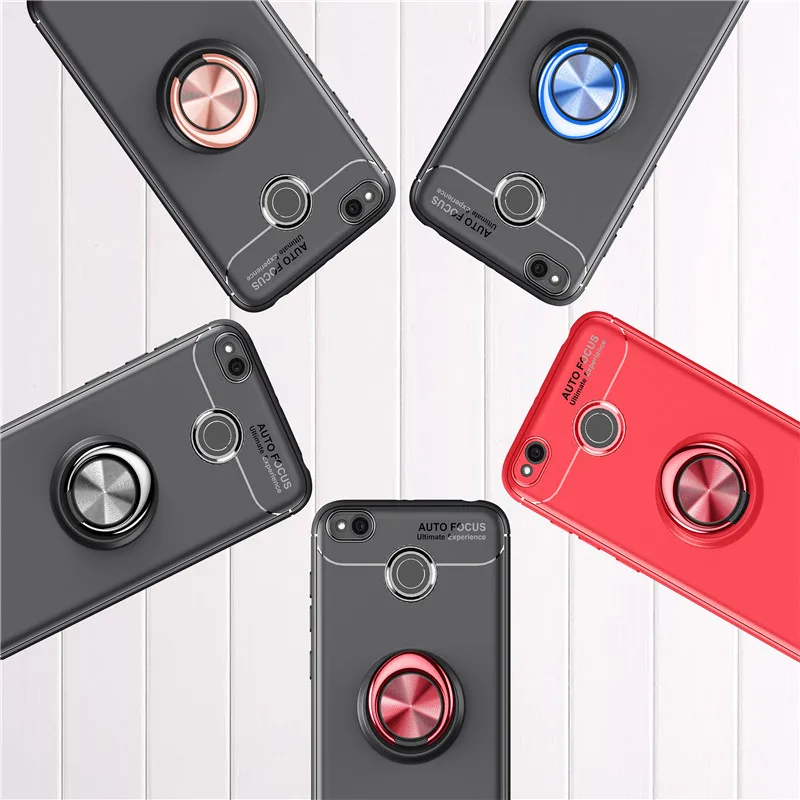 Redmi 4X Case For Xiaomi Redmi 4A 4X Cases Thin Finger Ring Holder Case Xiaomi Redmi 4X Cover Phone Invisible Bracket Stand Shell9