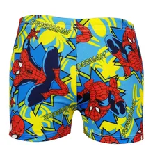 Плавки с рисунком Человека-паука; детские плавки; купальный костюм для девочек; детская пляжная одежда; летние пляжные шорты для мальчиков; одежда для плавания