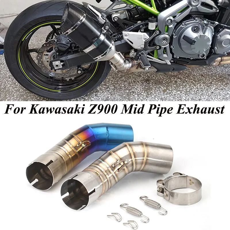 51mm Motorcycle Exhaust Akrapovic Link Middle Pipe Muffler Escape Moto  Stainless Steel Connect Mid Pipe Tube For Kawasaki Z900|Exhaust & Exhaust  Systems| - AliExpress