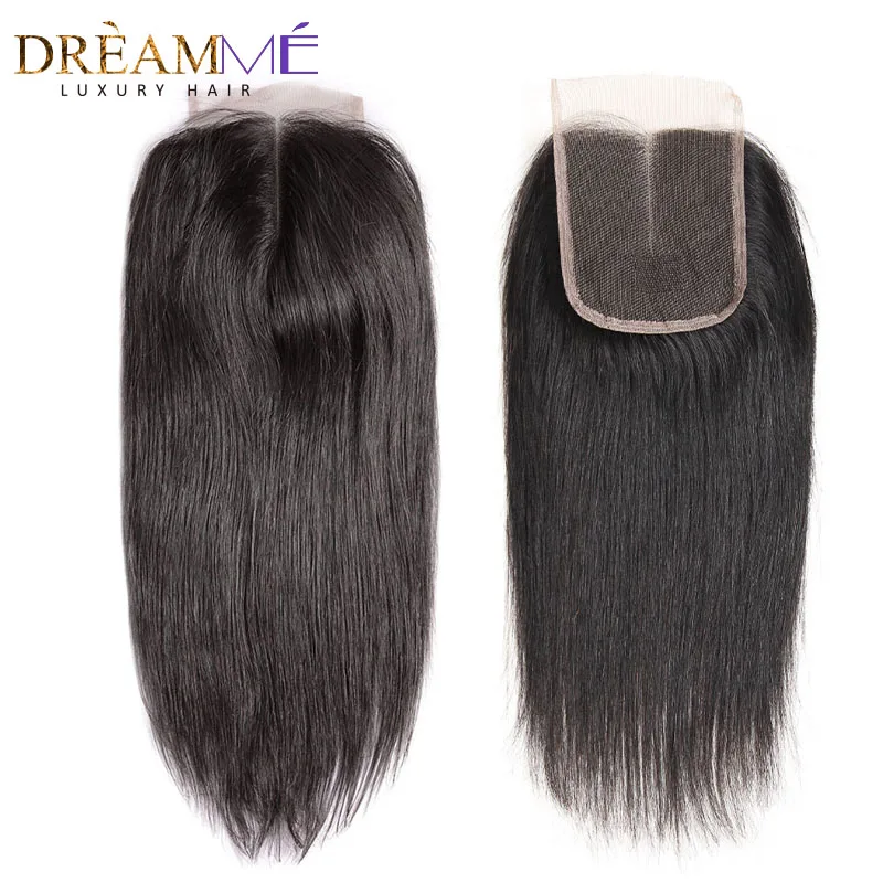straight human hair lace closure (1)