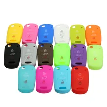 Новинка, 16 цветов, силиконовый, 3 кнопки дистанционного управления, флип-чехол для ключей, чехол для Kia/Sportage/Soul/ceed/для hyundai i20 i30 i35 iX20 iX35