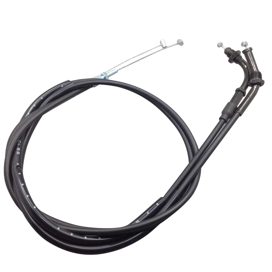 Cables de aceite extendidos para motocicleta, cable de acelerador para