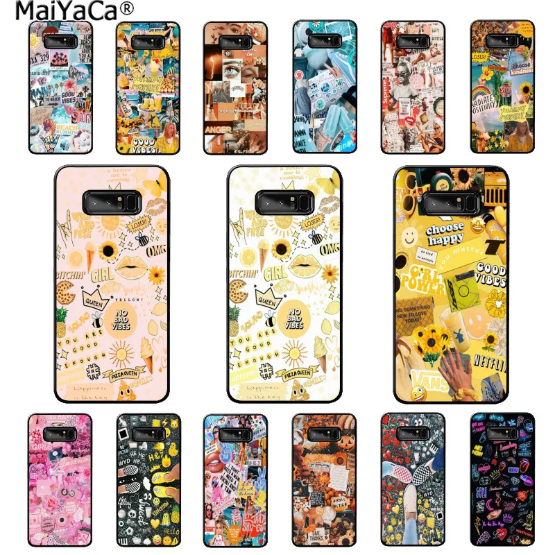 

MaiYaCa Travel Happy Girls Novelty Fundas Phone Case Cover for Samsung note 3 4 5 7 8 9 Huawei P9 lite mate 20 X Pro case