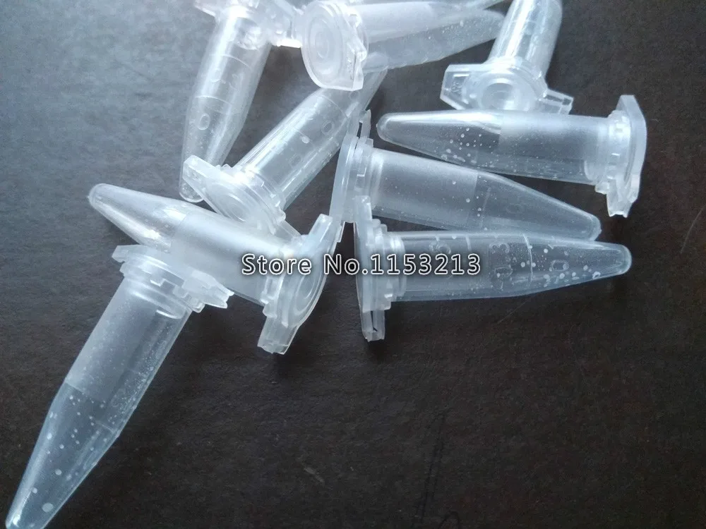 500 pcs/bag 1.5 ml centrifuge tube containing EDTA K2 EP