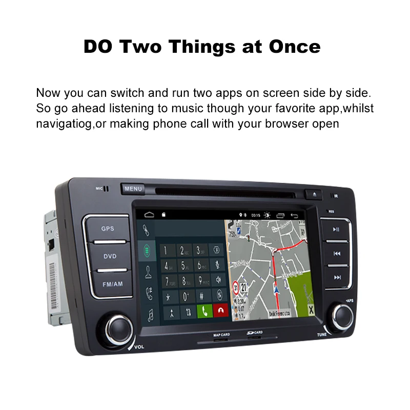 Perfect AutoRadio 2 Din Android 9.0 Car DVD Player For Skoda Octavia 2 3 A 5 A5 Yeti 2009-2013 GPS Navigation Multimedia Head Unit Audio 3