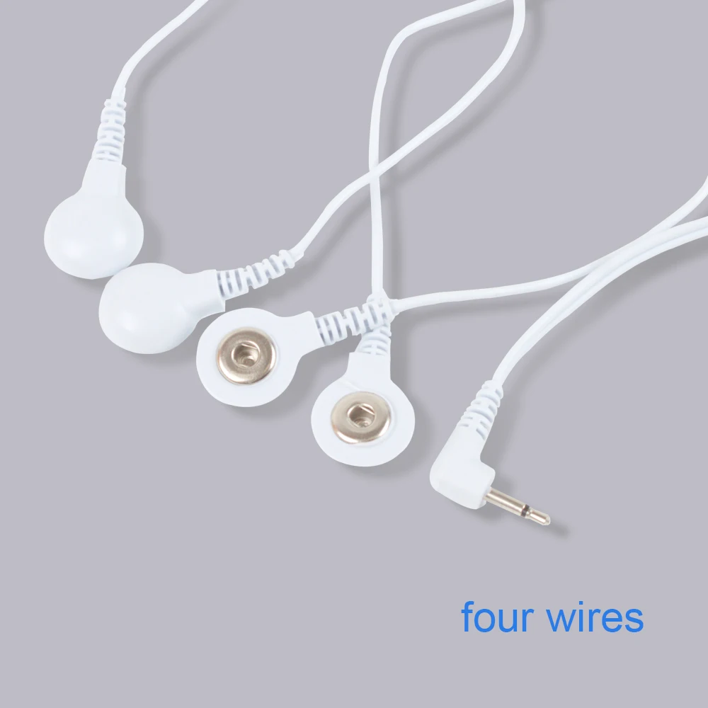 

Digital Meridian /Cervical Physiotherapy/Frequency Health Messenger Therapy Instrument 2.5MM Button A Piece Two/Four Wire