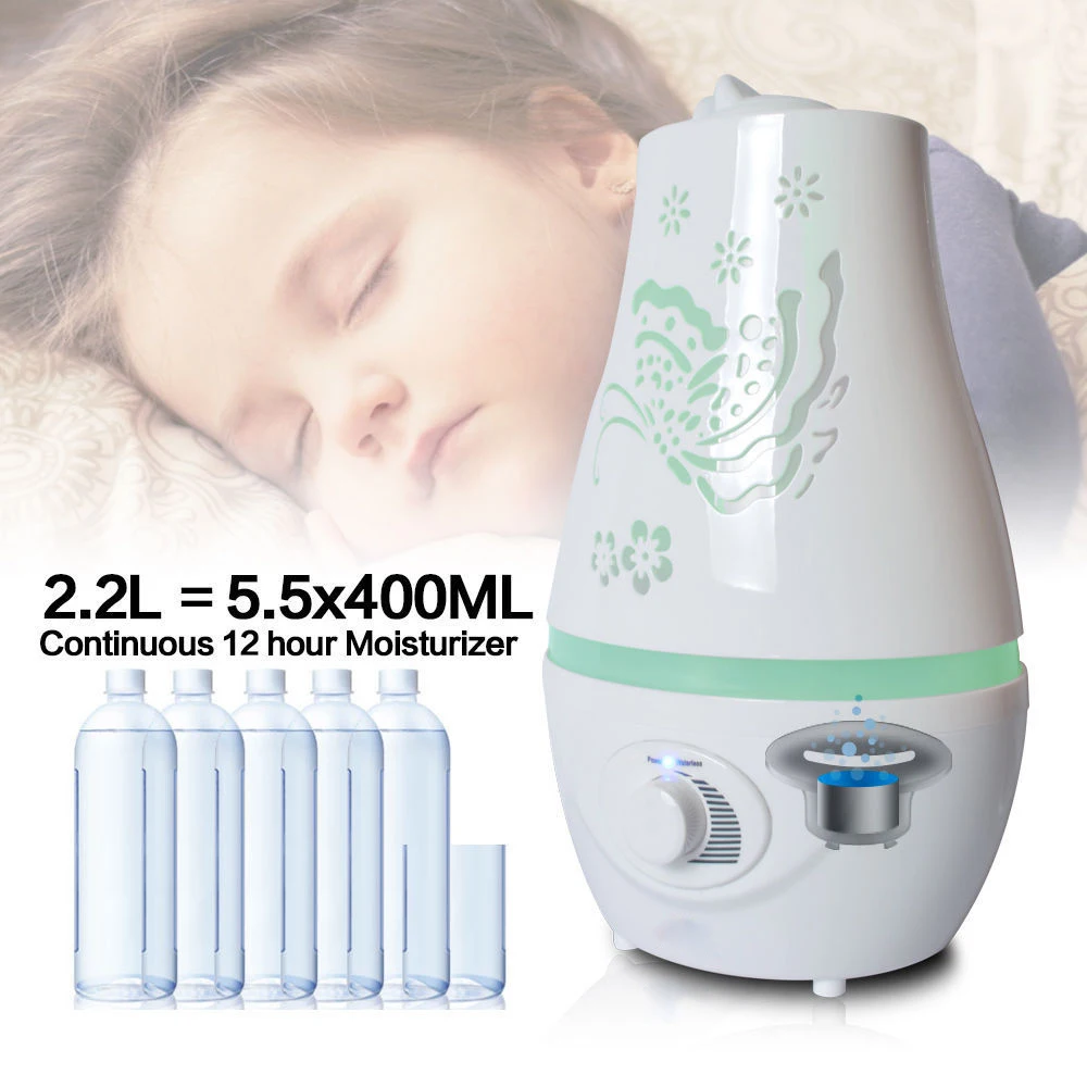 Увлажнитель воздуха для дома и офиса 7 цветов 2 л|humidifier aroma diffuser|aroma diffuserair humidifier