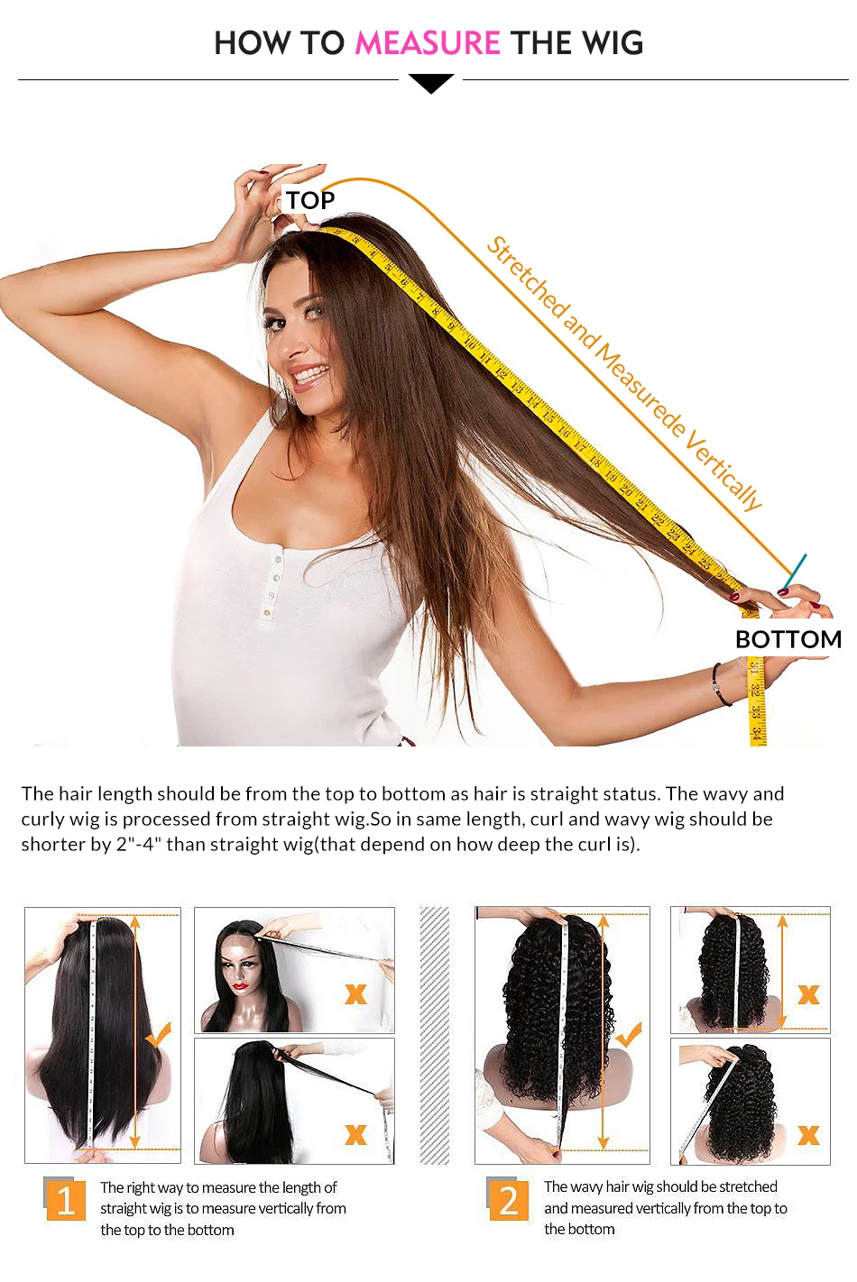 do laço pré arrancado com o cabelo