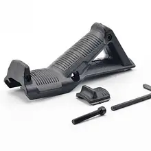 Tactical Military Airsoft Angled Fore Grip Finger Shelf For AFG2 Accessories #0911
