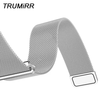 

16mm 18mm 20mm 22mm Milanese Loop Strap + Quick Release Pins for Timex Men Women Stainless Steel Watch Band Magnetic Bracelet