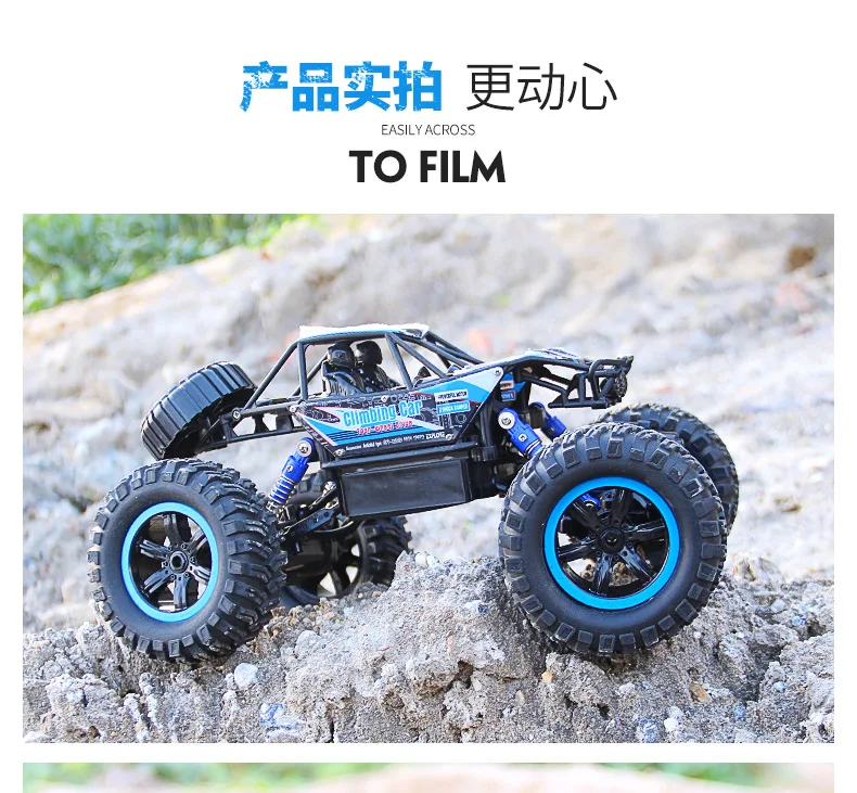 RC car rock crawler 1:14 2.4GHZ 4WD Off-road Climbing Water Proof Remote control Car Electronic Toy rc car 5