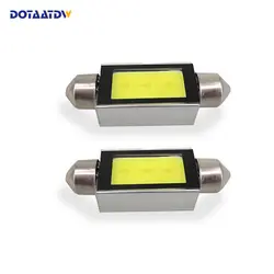 DOTAATDW 2x Car Light 31 мм 36 мм 39 мм 41 мм CANbus C5W Led номерных лампа удара для Audi Volkswagen Mercedes-Benz BMW