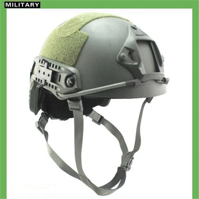 Best price at $232 Cheap US Kevlar NIJ Tactical Combat Airsoft Bulletproof Helmet Hunting Fast Bulletproof Kevlar Helmet with test report