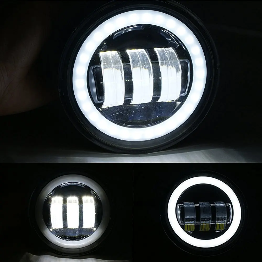 Светодиодный фонарь FADUIES для мотоцикла 1 пара черный 4 5 дюйма 30 Вт|bulb led|bulb led lightbulb