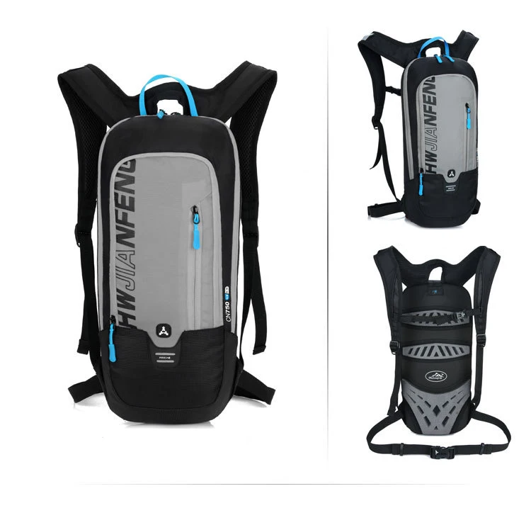 HU WAI JIAN FENG 8L водонепроницаемый велосипедный рюкзак, мужская женская сумка для воды для горного велосипеда, нейлоновый рюкзак для велоспорта, туризма, кемпинга, гидратации