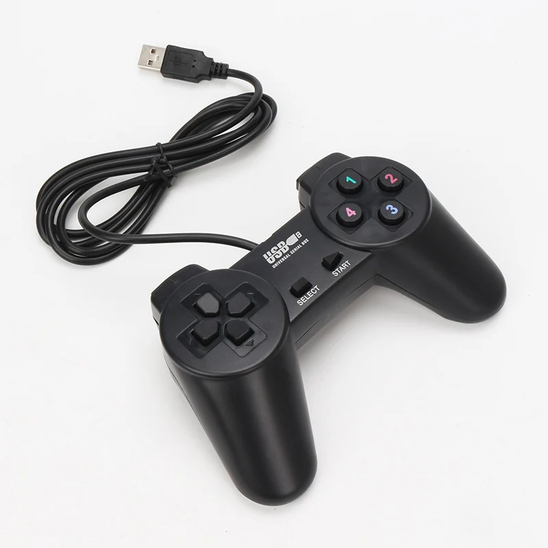 2018 Новый USB 2 0 Управление Игрового контроллера геймпад для ПК джойстик игровая
