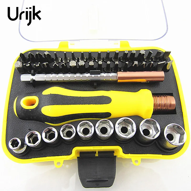 Urijk 46 in 1 Multi Disassemble Hand Tool Set Mini Bit