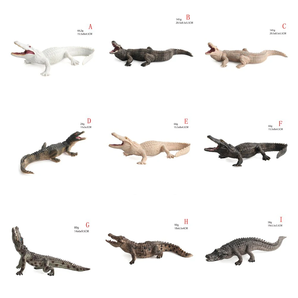 Оригинальные настоящие рептилии дикого дикаря из крокодила, фигурки, коллекция животных океана и развивающие игрушки для детей