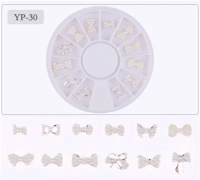 1 колесо камни для ногтей Кристаллы Стразы для ногтей(12 шт/колесо) алмазный камень драгоценные камни лак для ногтей УФ-Полировка камни и хрустальные подвески ZP101 - Цвет: DZP127