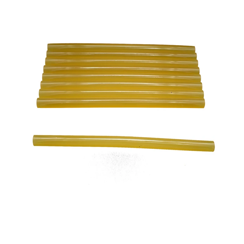 10 Pcs Yellow Color 7MM Hot Melt Glue Sticks For Electric Glue Gun Car  Audio Craft Repair Sticks Adhesive Sealing Wax Stick