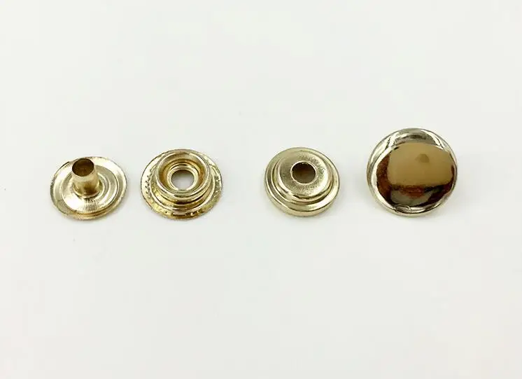 5# silver nickle button high quality press stud eyelets for bags clothes shoes snaps DIY bas asseccories 100pcs/Lot |