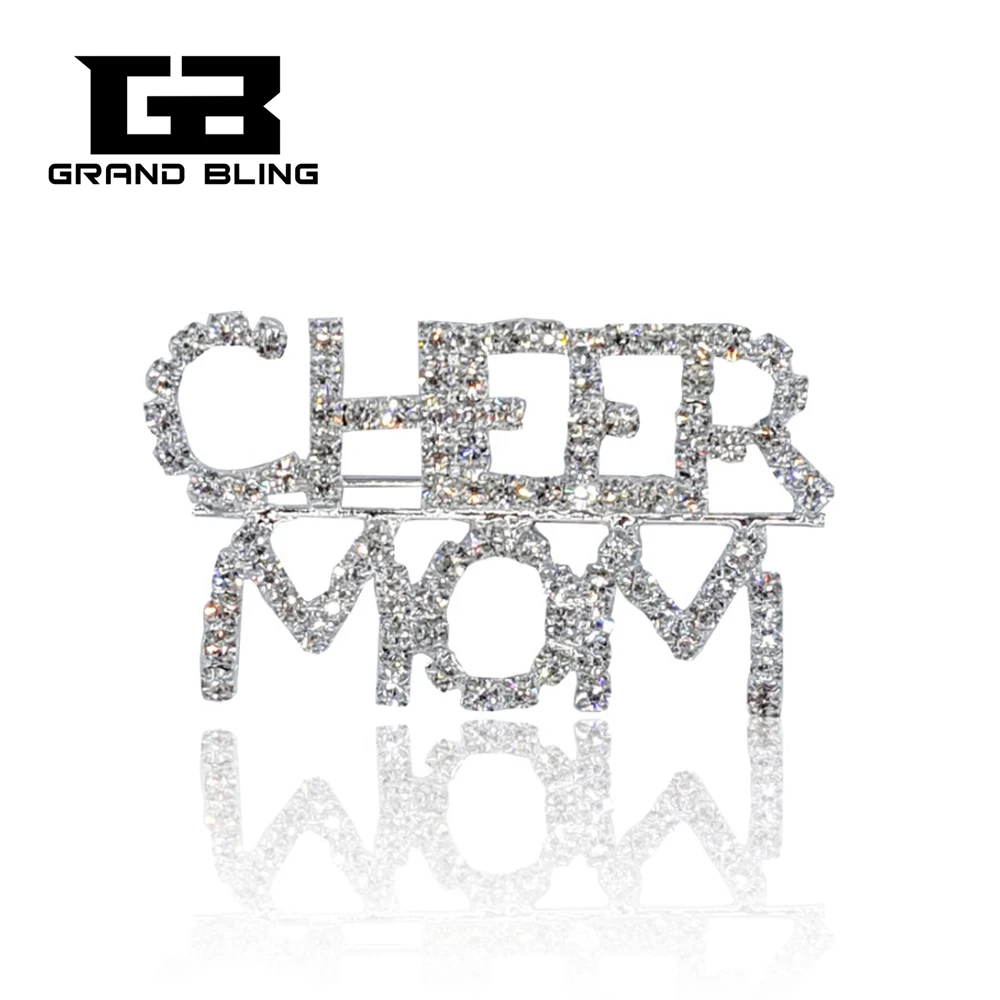 

Mother's Day Gift "CHEER MOM" Brooch Pin